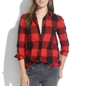 Madewell Plaid Flannel